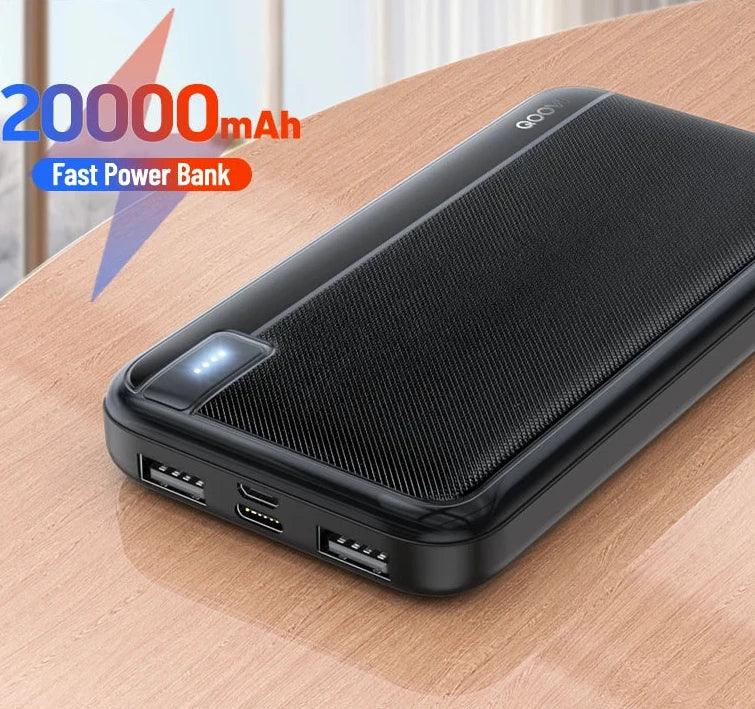 20000mAh Power Bank External Large Battery mi Samsung