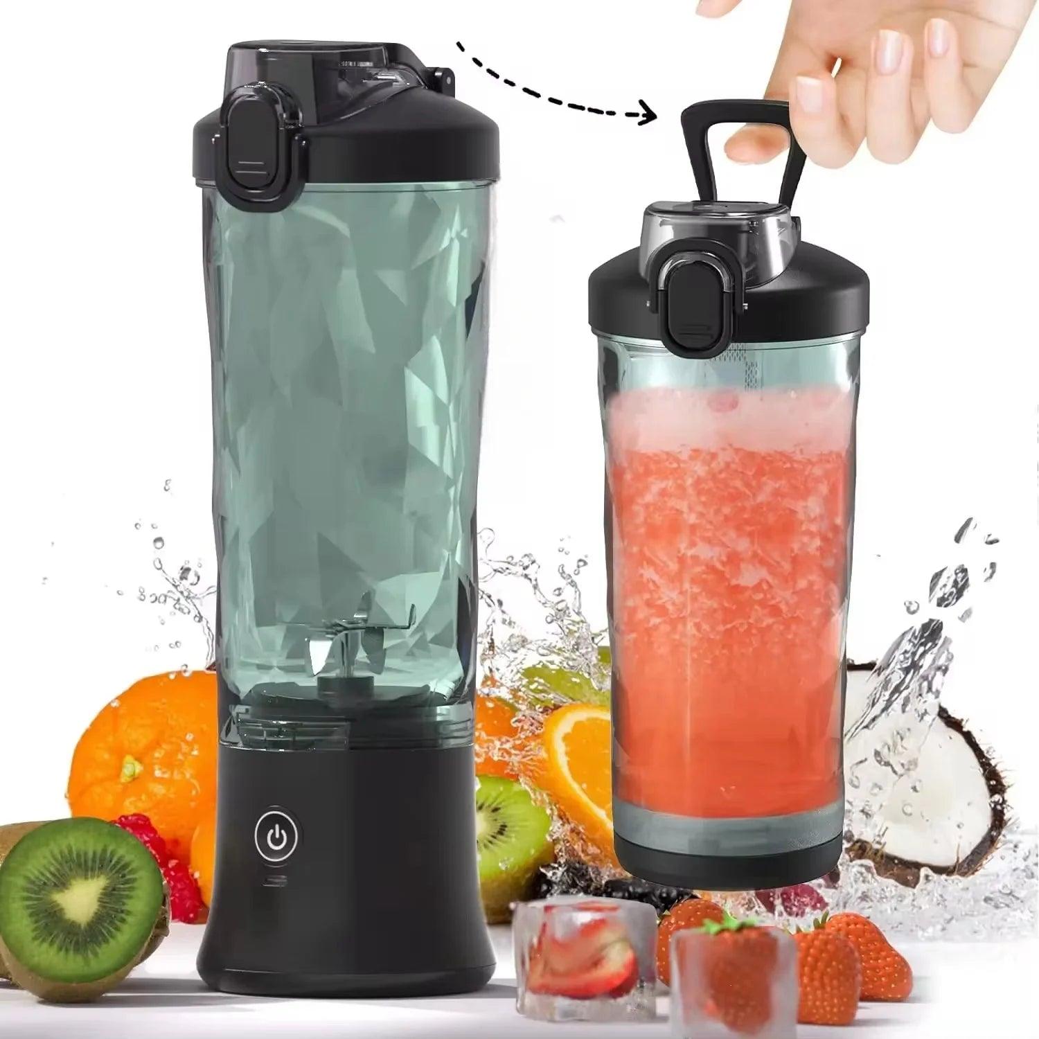 4000mAh Portable Juicer Cup 600ML Large Capacity