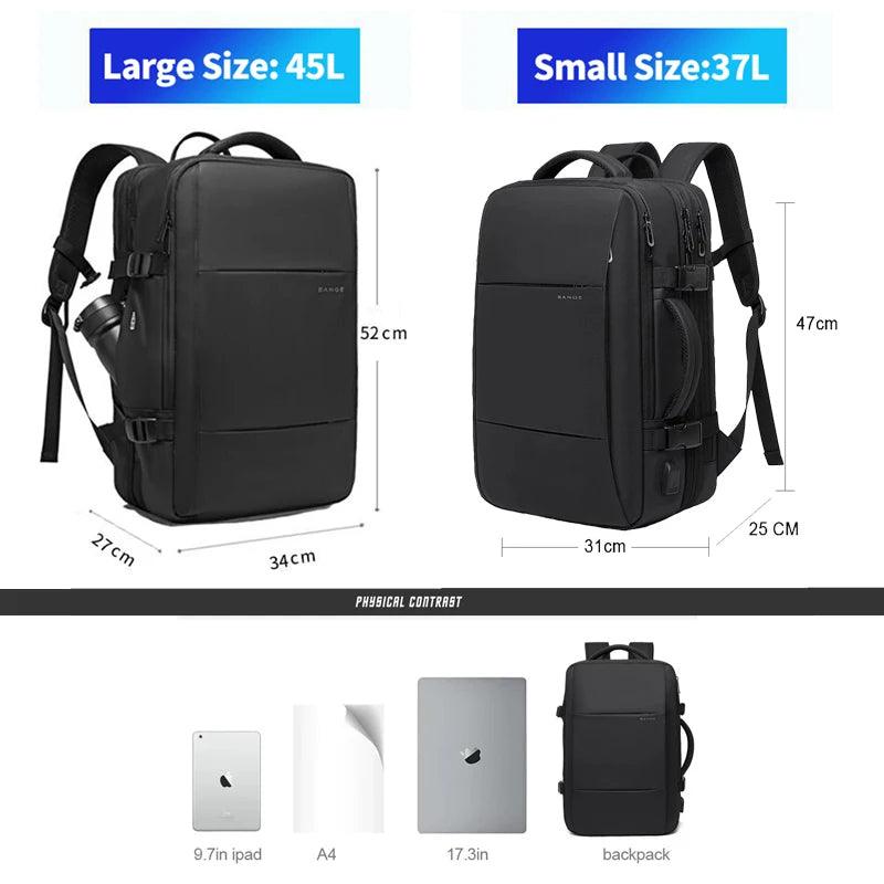 Travel Backpack Men Business Backpack School Expandable