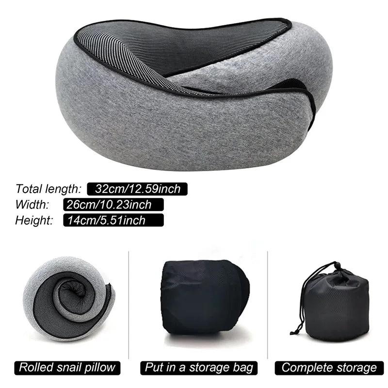 Travel Neck Pillow Memory Foam U-shaped Pillow