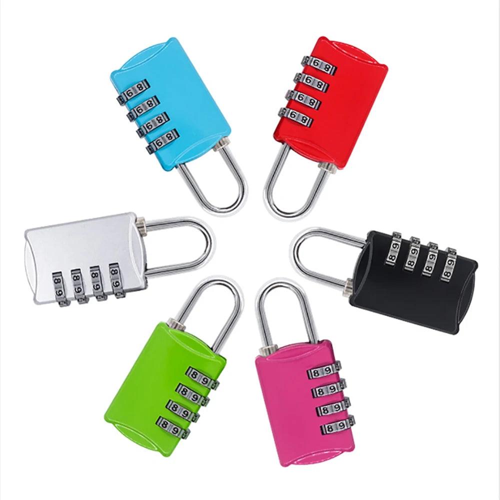 Mini Lock Resettable 4 Dial Digits Code Number