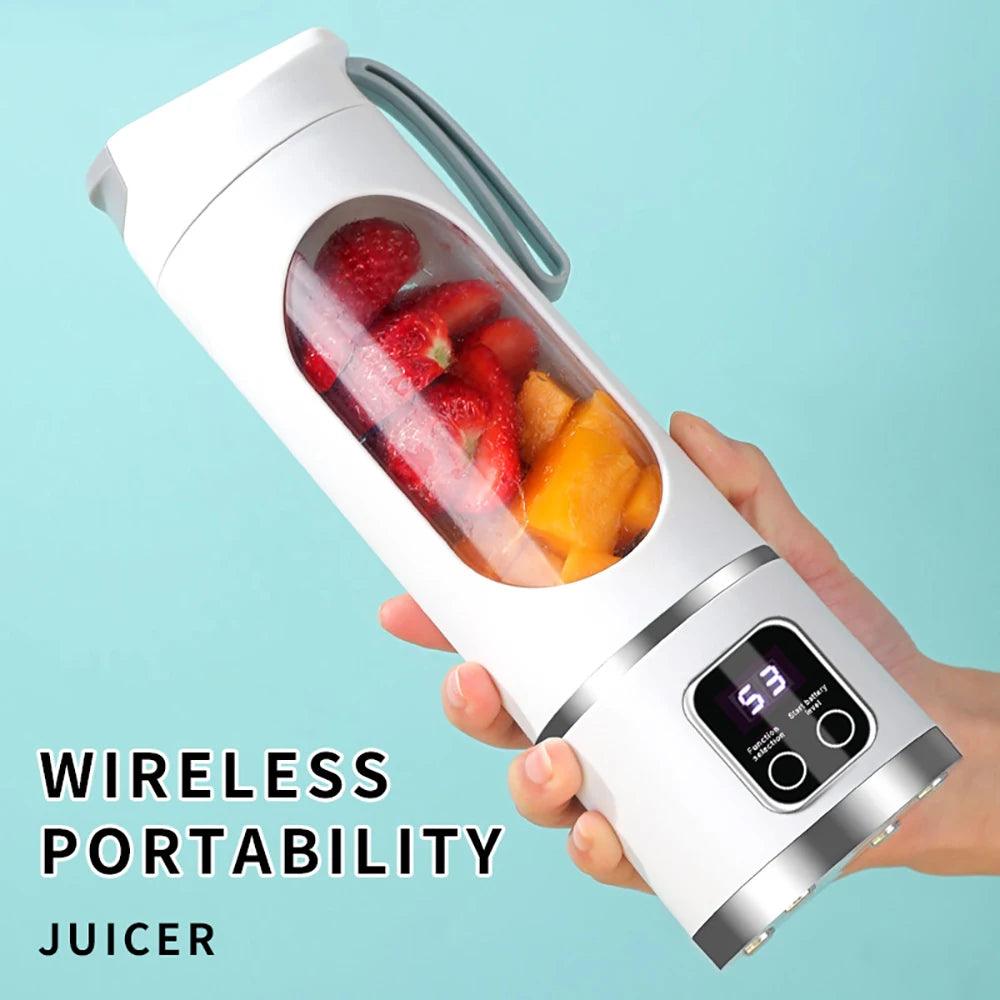 450ml Portable Juice Blenders Electric Mini Smoothie Blender