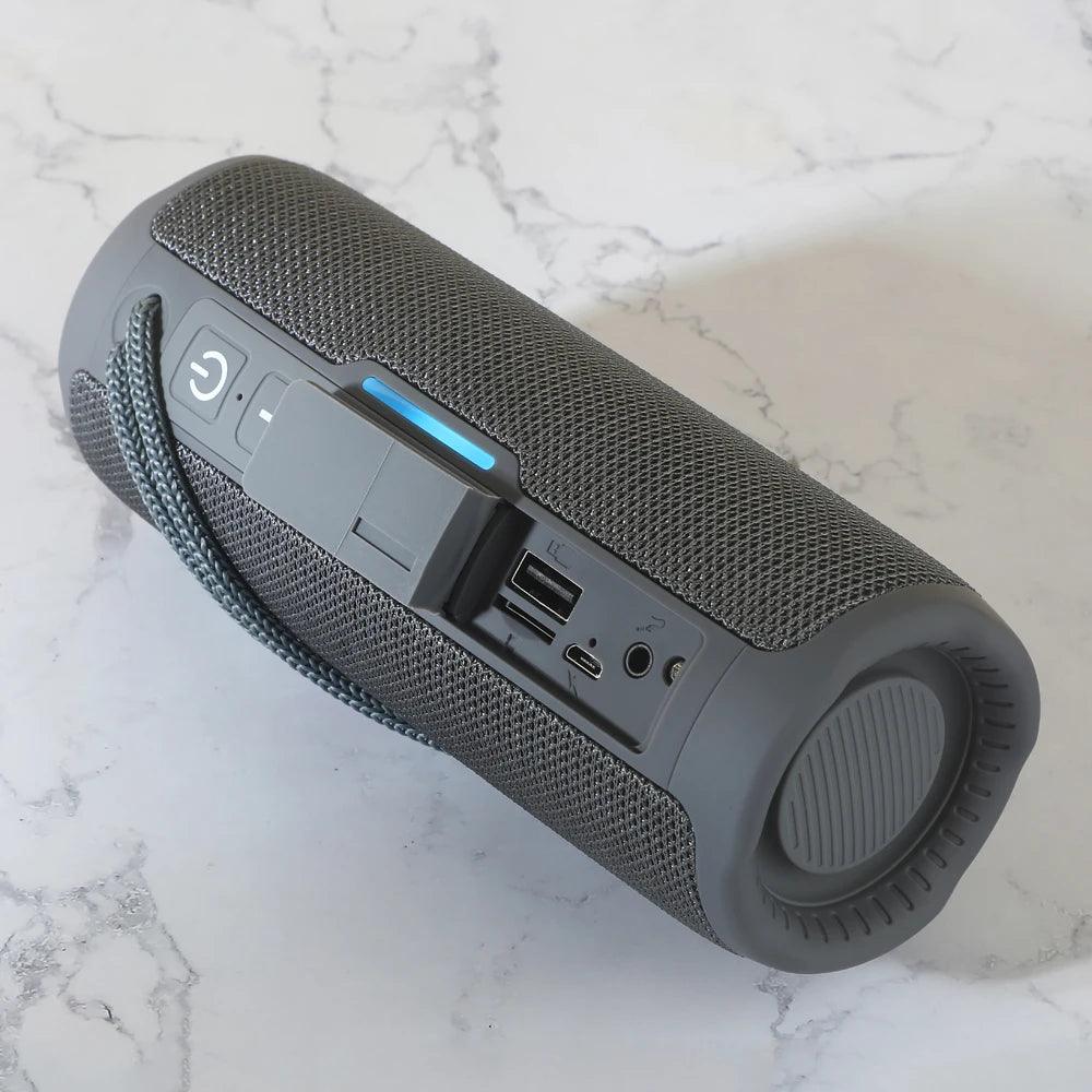 Portable Bluetooth Speaker Dual Bass LED Wireles