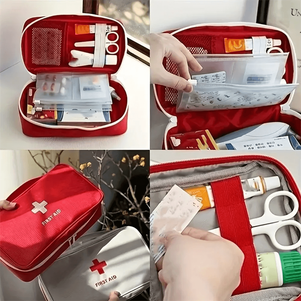 First Aid Kit Emergency Survival Bag Handbag