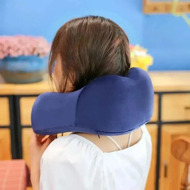 U Travel Memory Cotton Pillows Neck Support Cushion