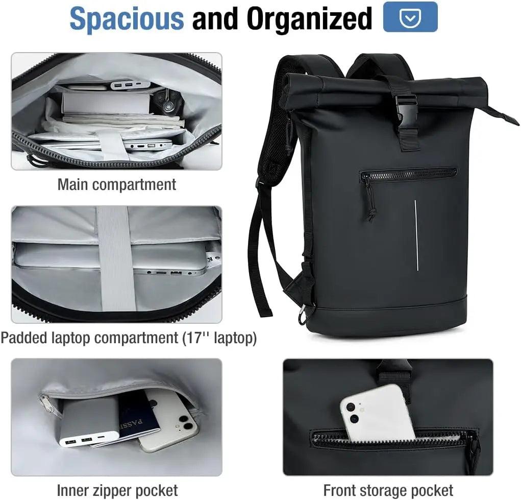 Roll Top Backpack Waterproof