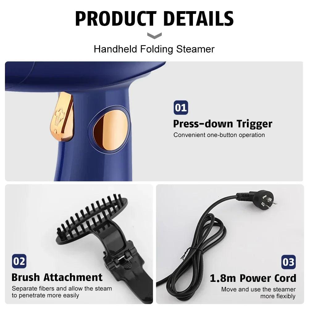 Portable Handheld Streamer For Clothes Folding