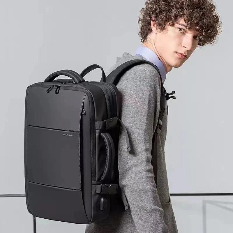 Travel Backpack Men Business Backpack School Expandable