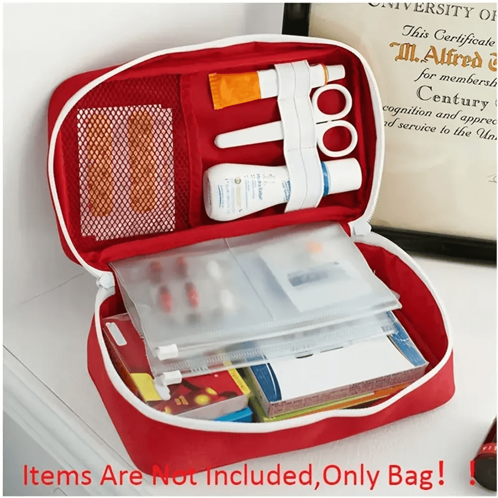 First Aid Kit Emergency Survival Bag Handbag