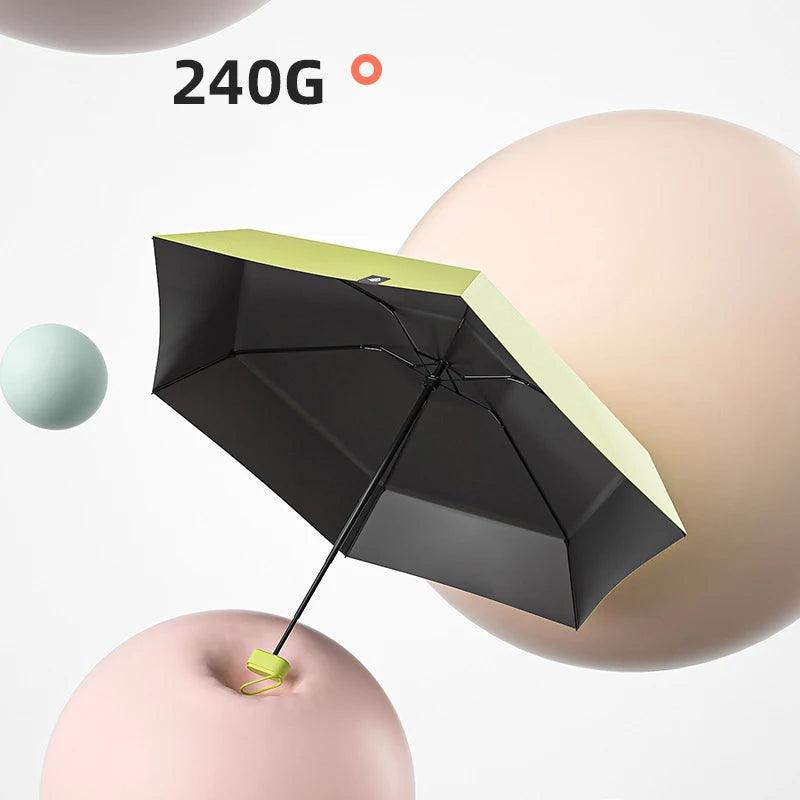 Mini Umbrella Manual Capsule Uv Protection