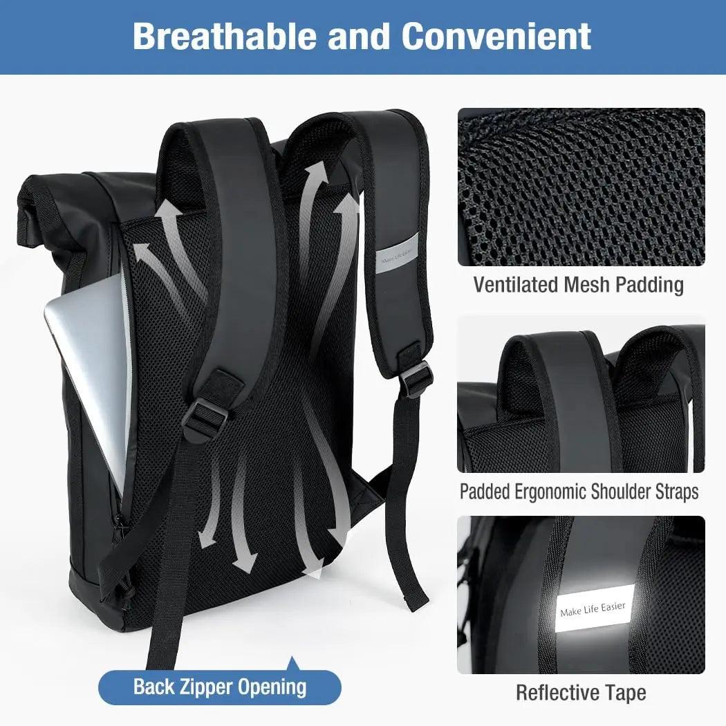 Roll Top Backpack Waterproof