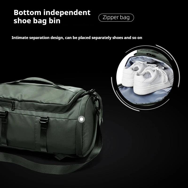 Large Travel Shoulder Bag Waterproof Sport Duffle Backpack